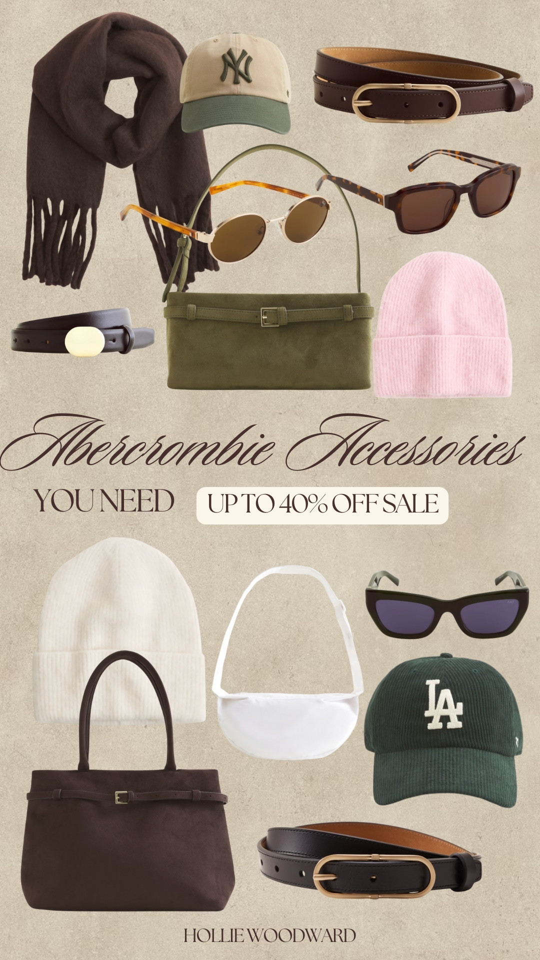 abercrombie accessories + on sale! 🤎 

 #LTKSaleAlert