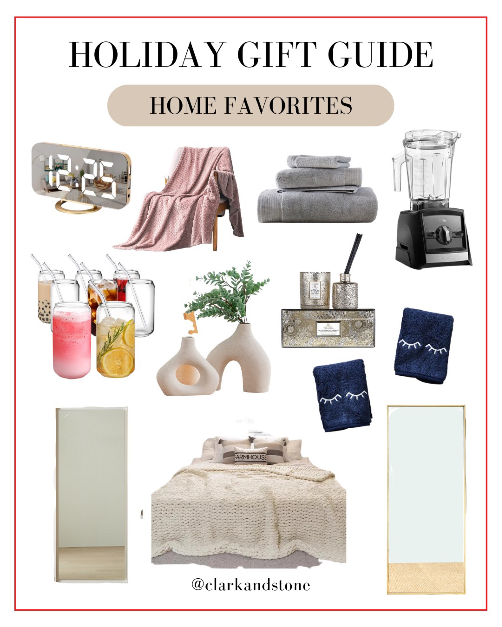 Gifts for the Home!

#giftguide #homedecor #housewarminggifts
#vitamix #floormirror


#LTKunder100 #LTKhome #LTKGiftGuide