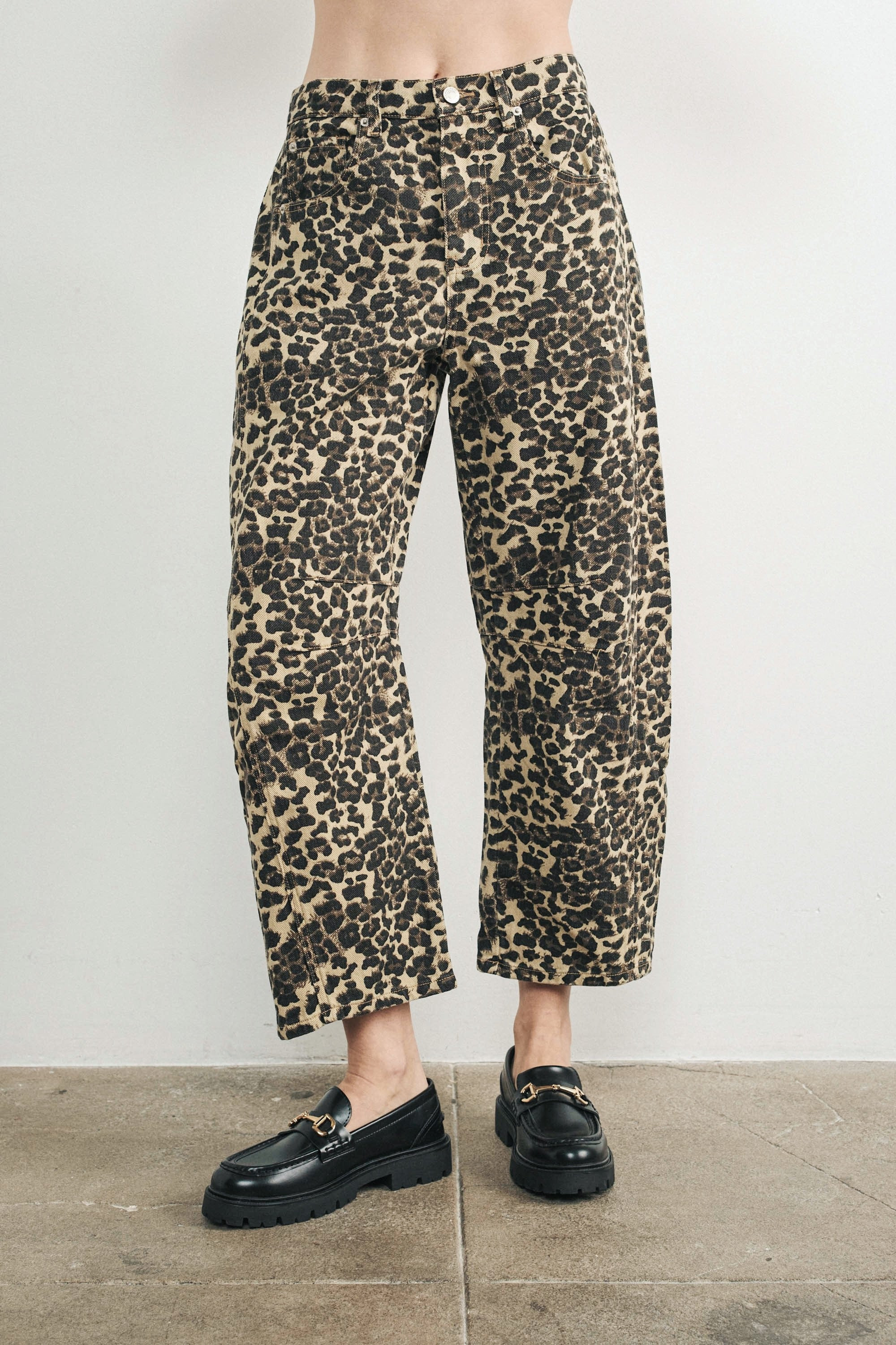 Good Luck Barrel Jeans - Leopard Medium | All Deserved