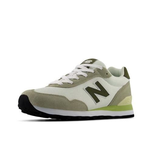 New Balance Women's 515 V3 Sneaker, White/Green, 6.5 M | Amazon (US)