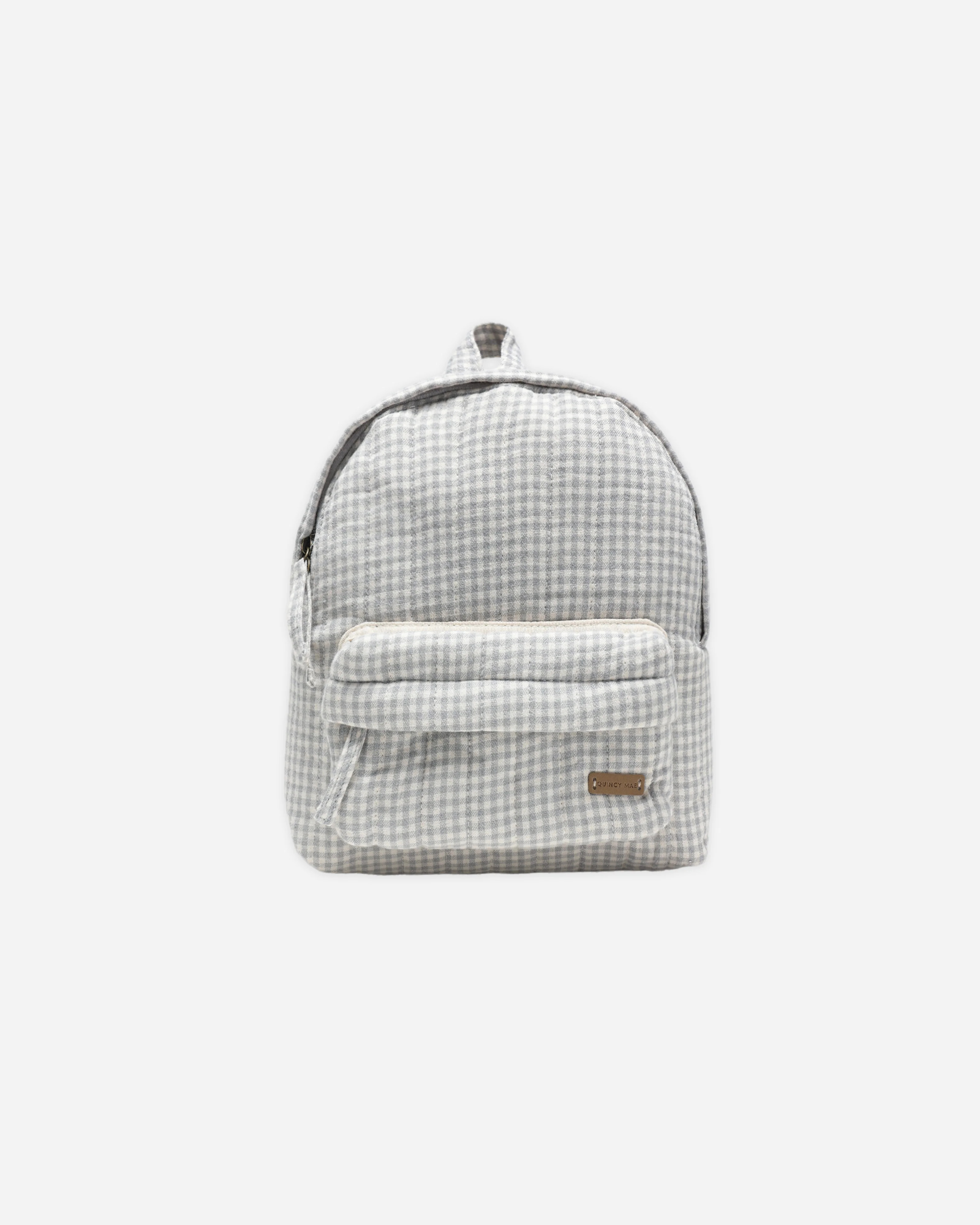 Mini Backpack || Blue Gingham | Rylee + Cru