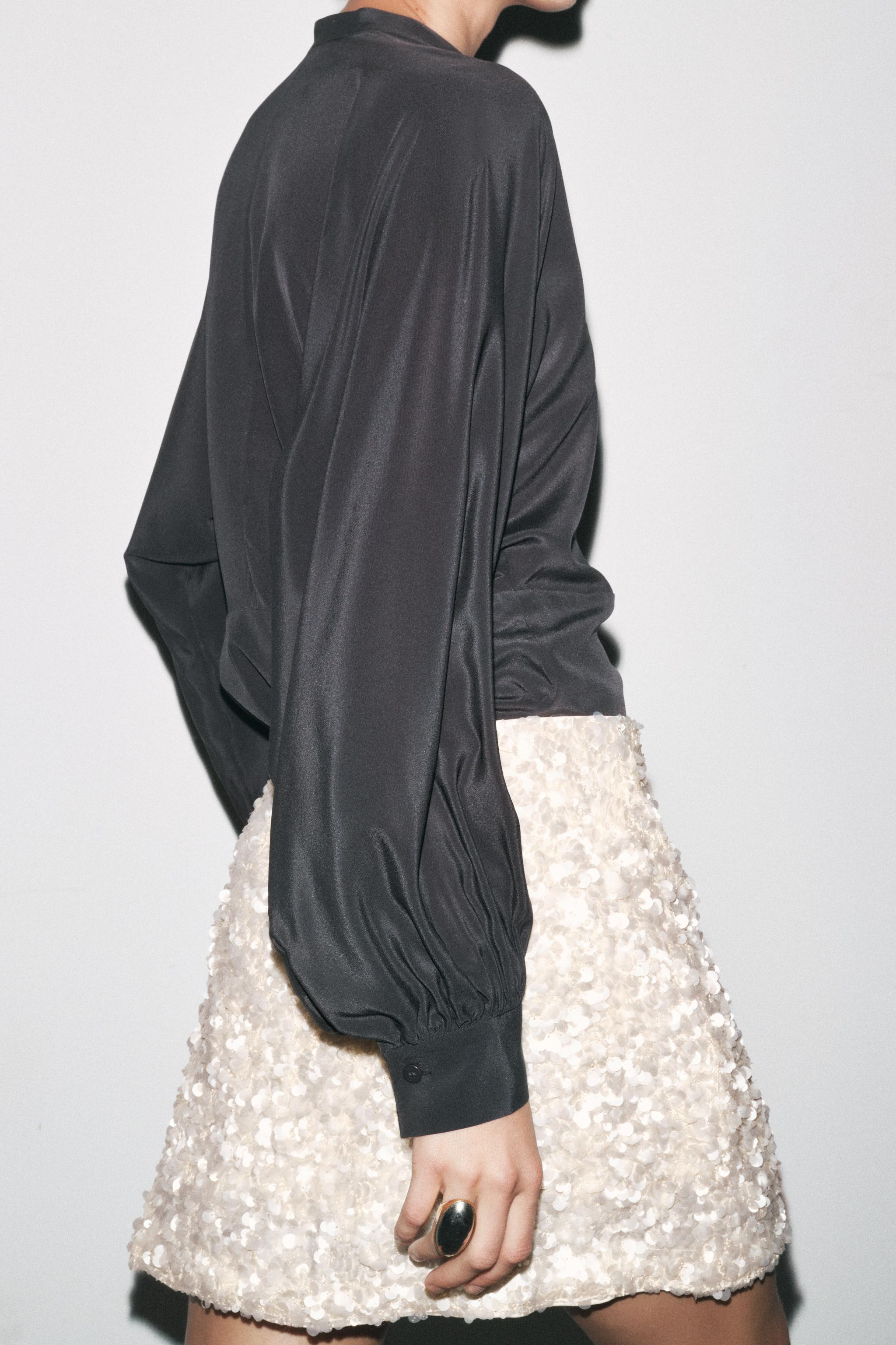 SEQUINNED MINISKIRT | Zara UK