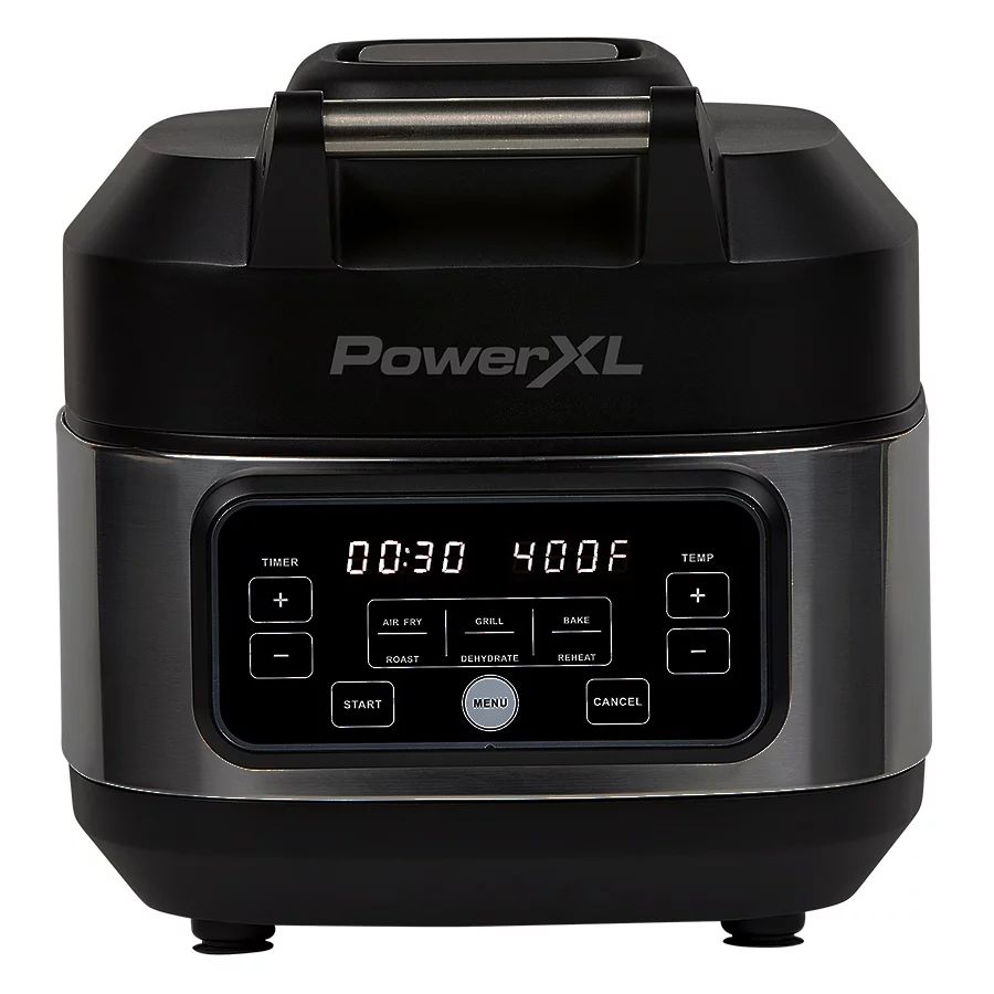 PowerXL Grill Air Fryer Home, Electric Indoor Grill and 5.5 Quart Air Fryer Multi-Cooker – Roas... | Walmart (US)