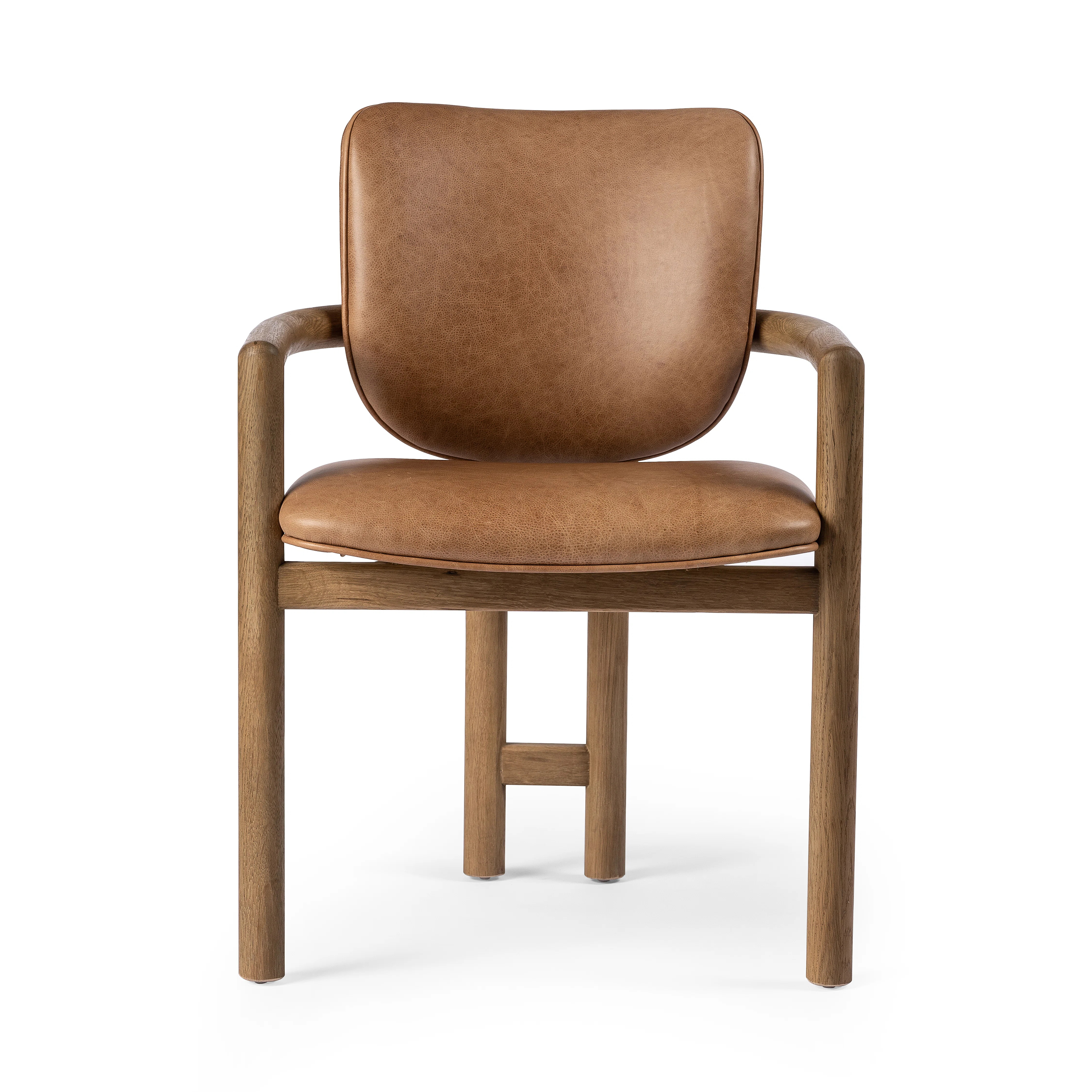 AllModern Kosta Genuine Leather Upholstered Armchair | Wayfair | Wayfair North America