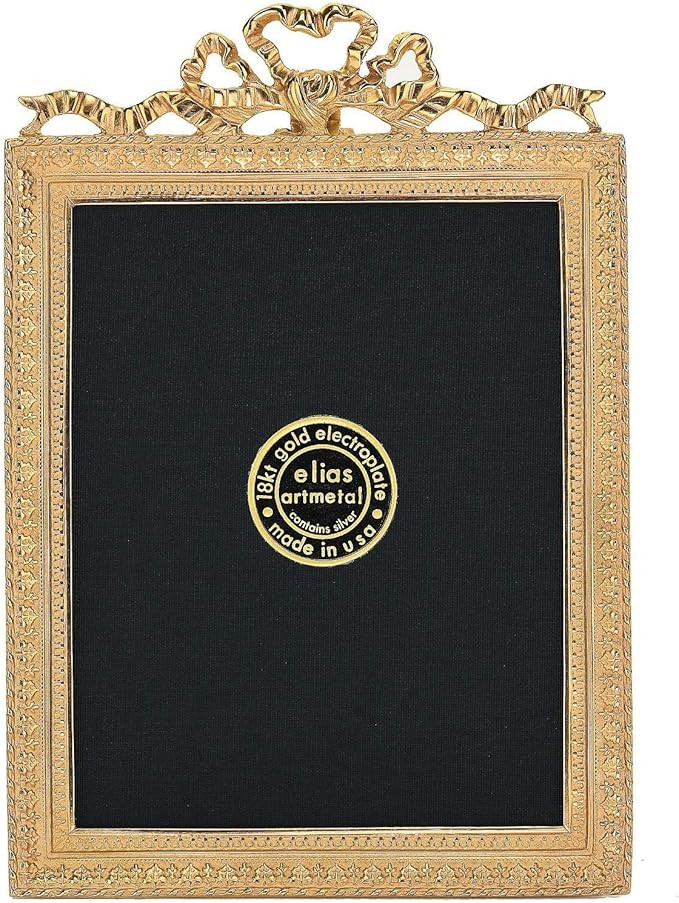 French Bourbon Restoration 18kt Museum Gold fine Vermeil by Elias Artmetal - 4x6 | Amazon (US)