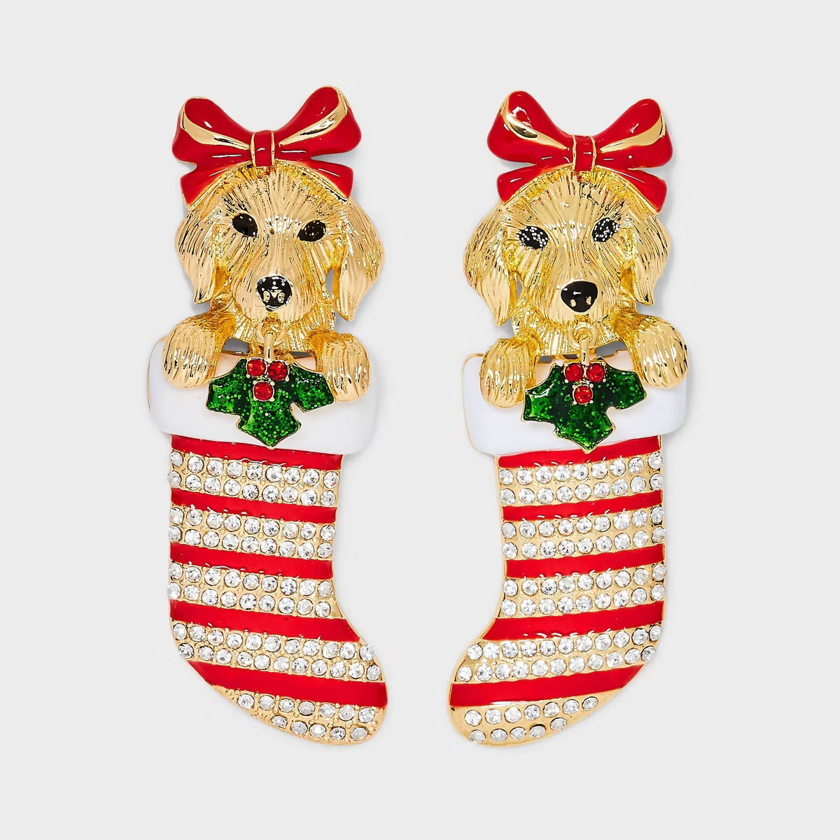 SUGARFIX by BaubleBar "Santa Paws" Stud Earrings | Target