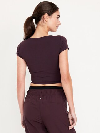 Light Support StudioSmooth Crop Top | Old Navy (US)