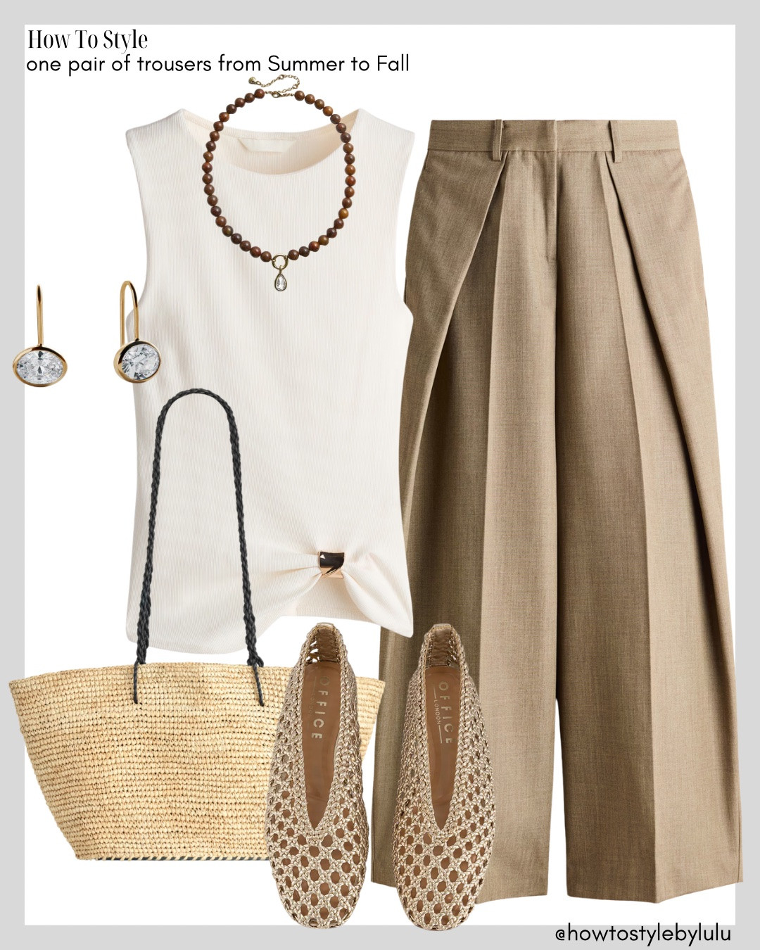 ONE PAIR OF TROUSERS FROM SUMMER TO FALL🤎✨

#LTKeurope #LTKsummer #LTKstyletip