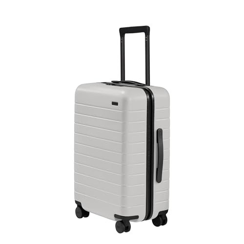 Away Bigger Carry-On Luggage, Lightweight Hardside Large Suitcase with Spinner Wheels, TSA Lock, Airline Approved, Cloud Gray | Amazon (US)