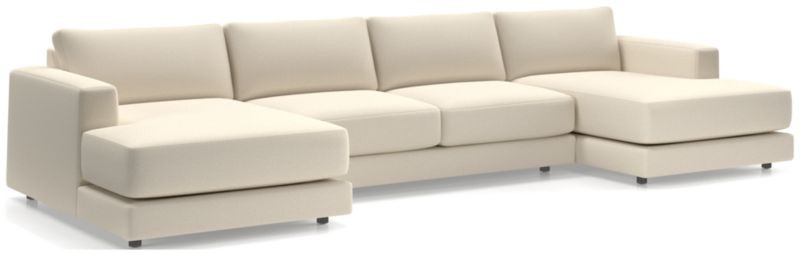 Peyton 3-Piece Sectional Sofa + Reviews | Crate & Barrel | Crate & Barrel