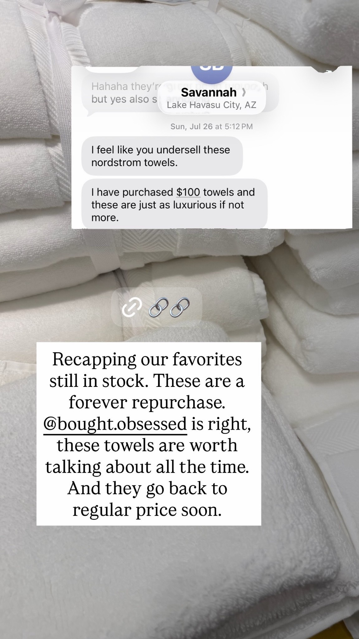 Last call on our favorite towels from the Nordstrom Anniversary Sale before they go back to regular price! These are so soft and absorbent — a forever favorite for us.

#LTKSaleAlert #LTKHome