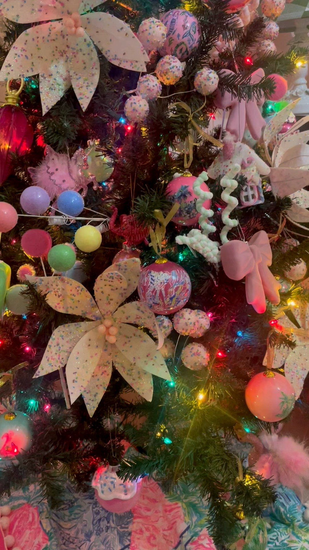 Caroline’s Candyland Christmas Tree 🍭🎀✨ We did a full pastel + gingerbread theme this year and it turned out even sweeter than I imagined! I used a small pre-lit tree and filled it with candy sprinkle poinsettias, clay candy ornaments, gingerbread houses, pastel bulbs, and the cutest cake pop & peppermint picks. The oversized pink satin bow on top is the moment 💗 Perfect for playrooms, bedrooms, nurseries, or anyone who loves a whimsical + girly Christmas vibe.

Everything is linked here — all super affordable & most from Walmart + Amazon 🎄🍬

⸻


pastel christmas tree decor, candyland christmas decorations, girl’s christmas bedroom tree, pink christmas decor ideas, gingerbread girl christmas theme, candy themed holiday tree, toddler room christmas ideas, pastel holiday ornaments amazon, affordable christmas tree topper bow, whimsical christmas tree decorating, sprinkle poinsettia picks walmart, candy cane holiday decor aesthetic, girly christmas inspiration, colorful christmas tree styling, playroom holiday decor ideas, mini christmas tree for kids room


#LTKHome #LTKHoliday #LTKKids

#LTKHome #LTKKids #LTKHoliday