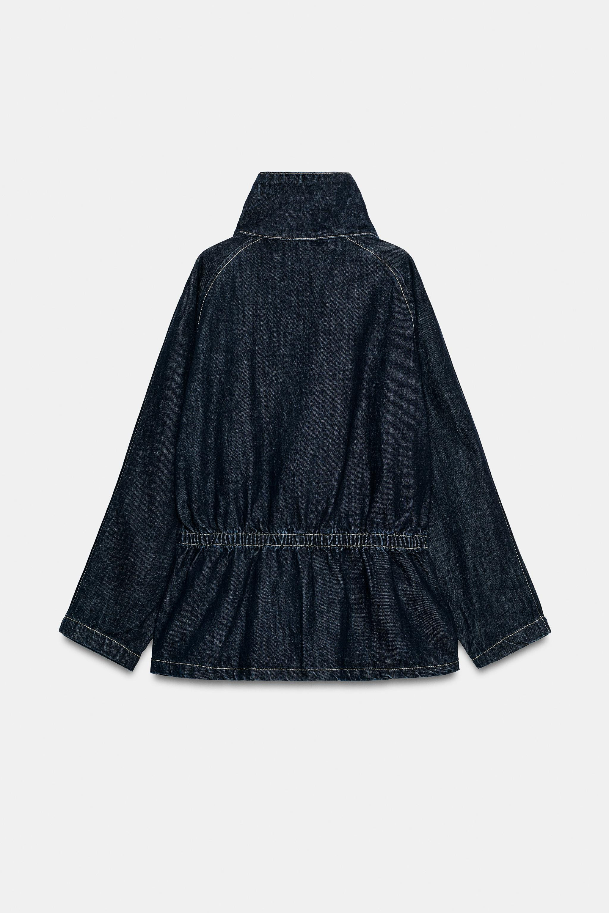 Z1975 DENIM CONTRAST-TOPSTITCH JACKET | Zara US