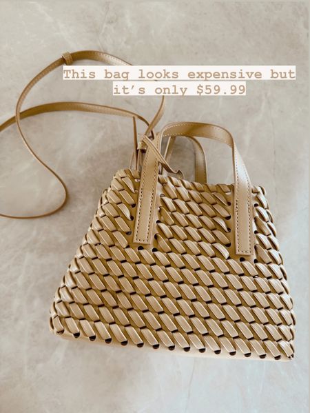 This bag will be on repeat all summer- only $59.99 and looks expensive 

#LTKstyletip #LTKfindsunder100 #LTKitbag