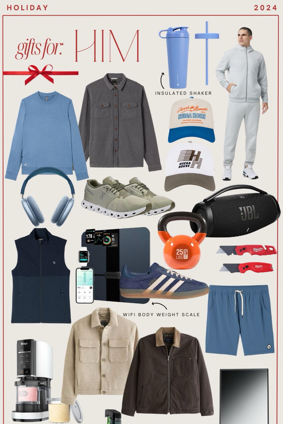 Holiday gifts for him! Find all links on www.navygrace.com 

#LTKHoliday #LTKGiftGuide #LTKCyberWeek