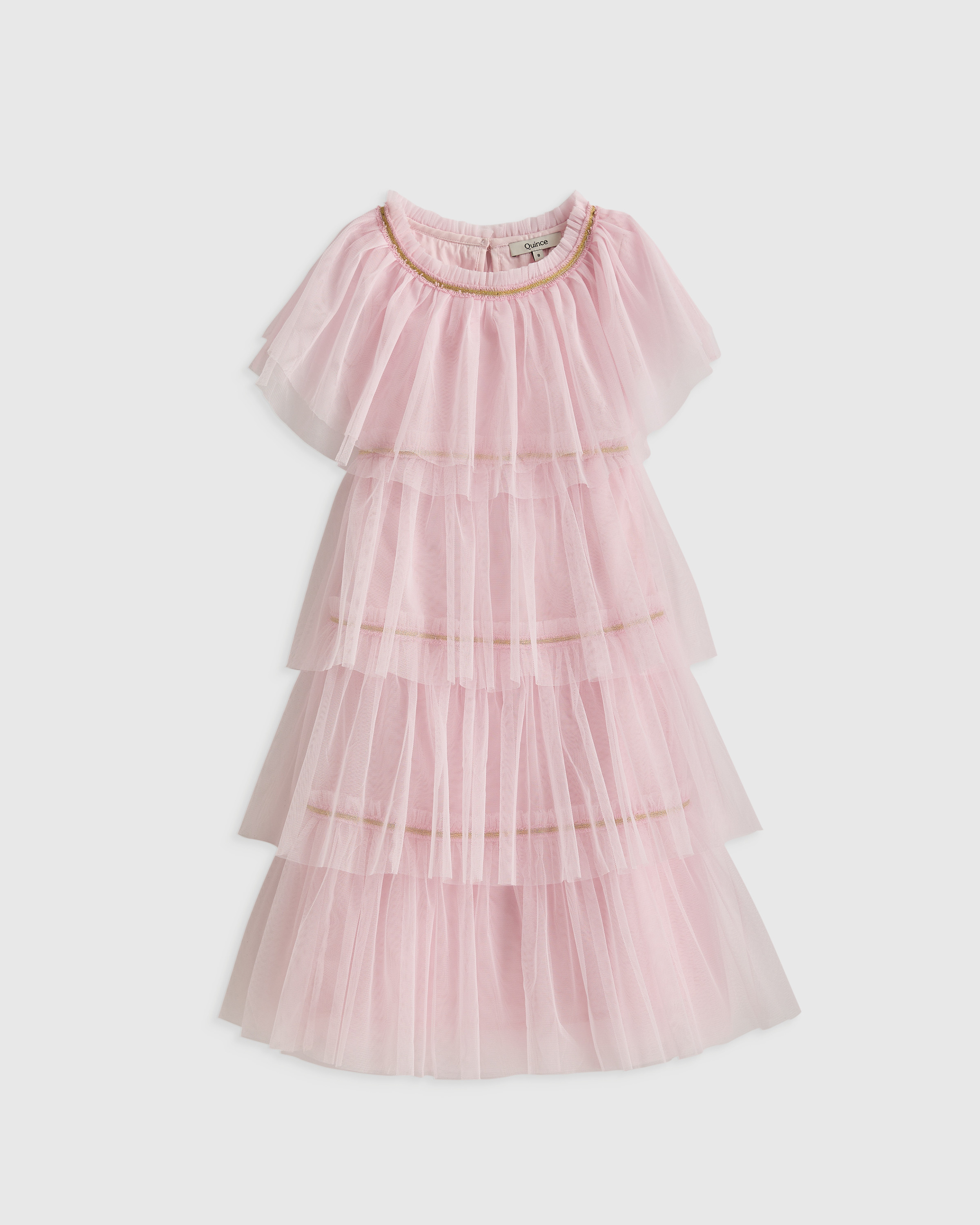 Recycled Tulle Tiered Dress | Quince