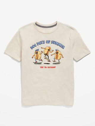 Matching "Dog Days Of Summer" Graphic T-Shirt for Boys | Old Navy (US)