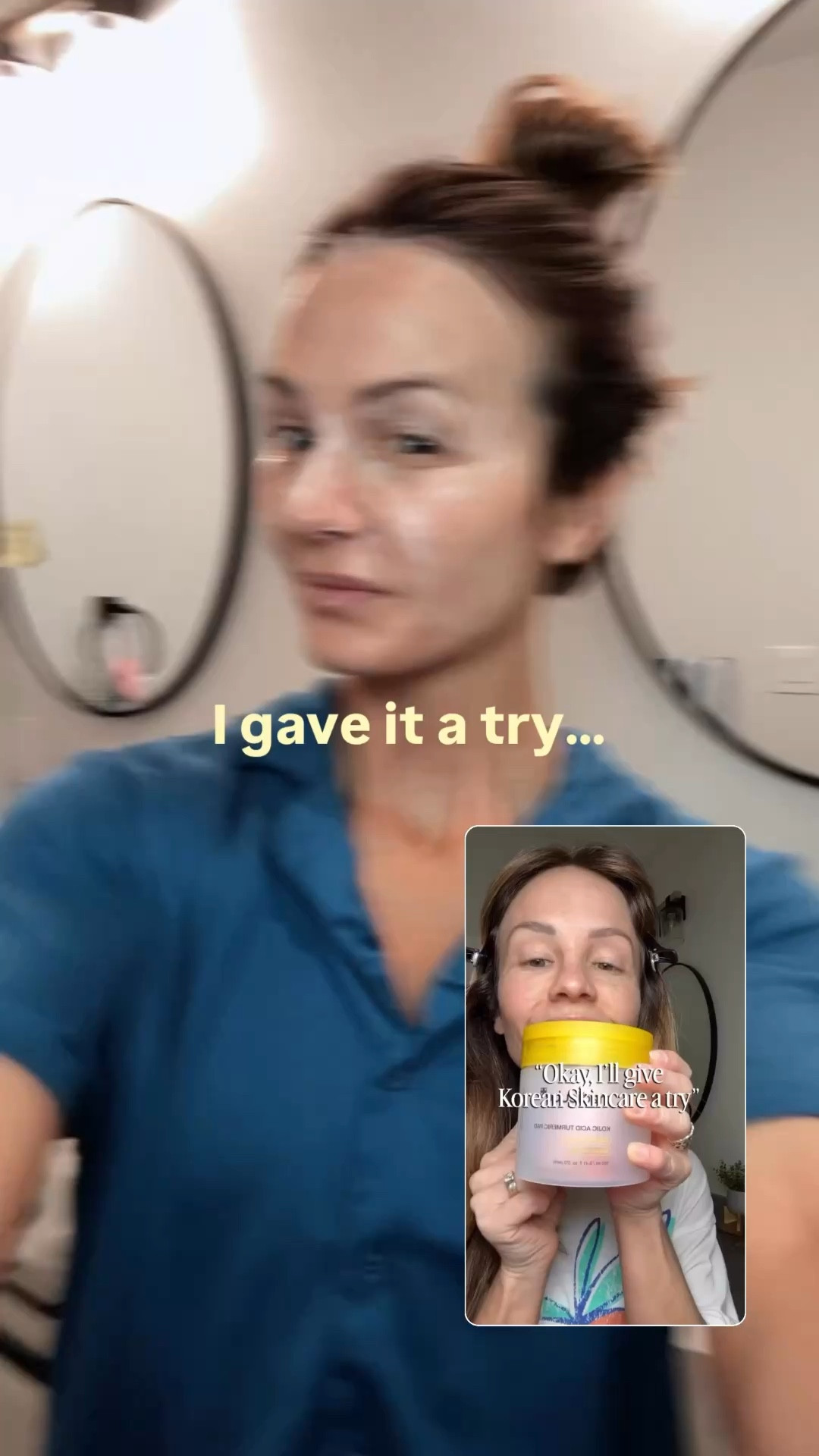 I love the results I’ve seen from Medicube. Improved Texture and even skin tone, elasticity and brightness! 

#medicube #koreanskincare 

#LTKmorningroutine #LTKBeauty #LTKselfcare