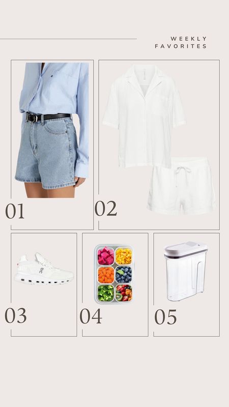 This week’s favorites round up! 

Denim shorts, kitchen organization, on cloud shoes, casual style, linen set 

#LTKFindsUnder100 #LTKFindsUnder50 #LTKStyleTip