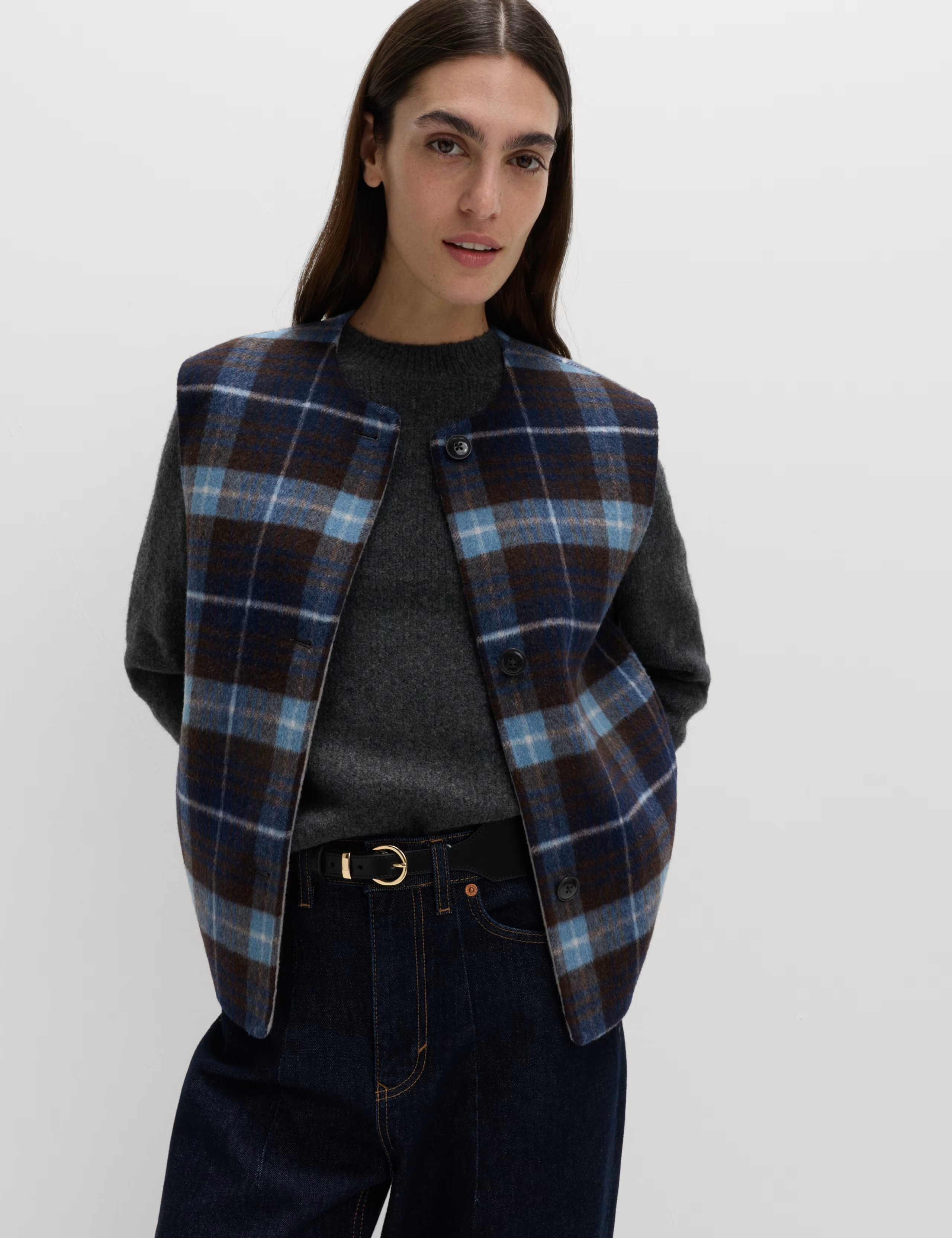 Textured Crew Neck Jumper with Wool | Marks & Spencer (UK)