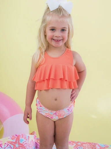Flounce Bikini, SUNSET SEASHELLS | Shop.app