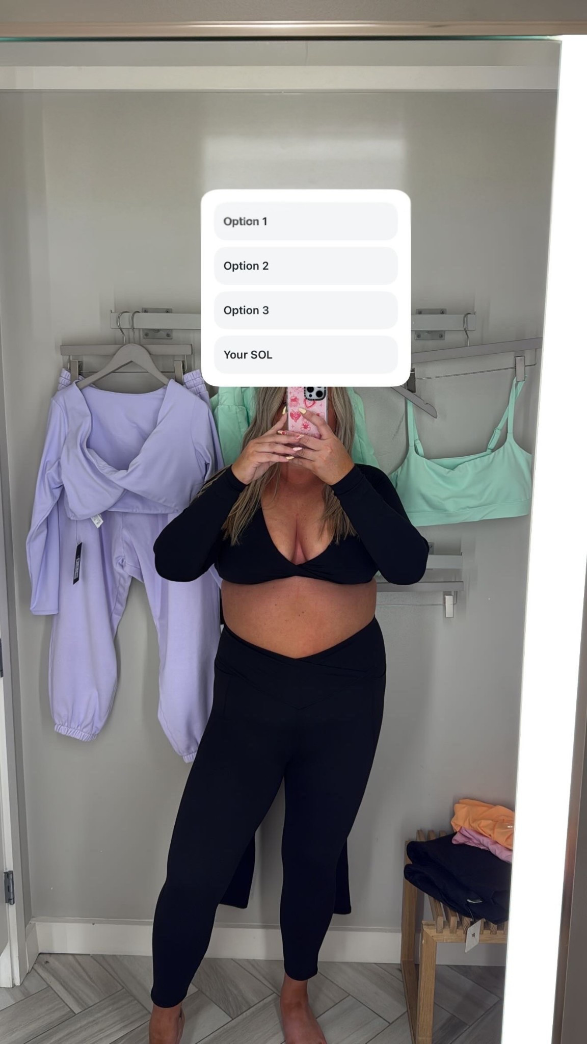 Size xxl/1x in both 

#LTKPlusSize #LTKStyleTip