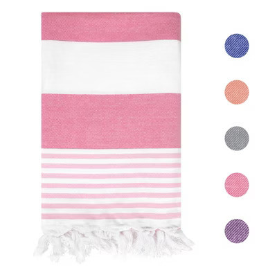 Unique Bargains Sand Free Quick Dry Absorbent Travel Beach Towel 40" x 72" Pink | Target