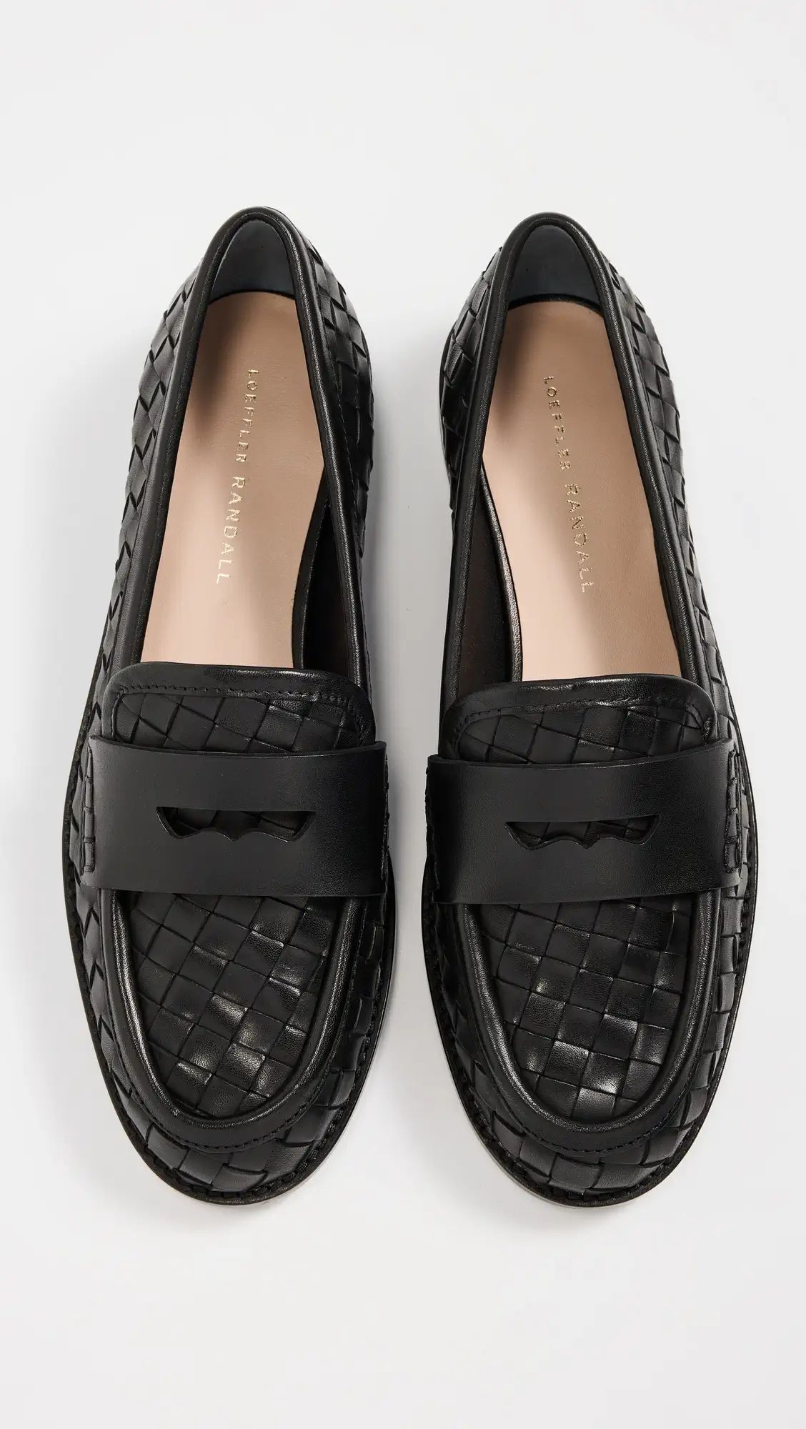 Loeffler Randall Rachel Woven Leather Loafers | Shopbop | Shopbop