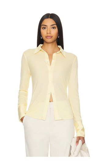 Shirt in Butter | Revolve Clothing (Global)