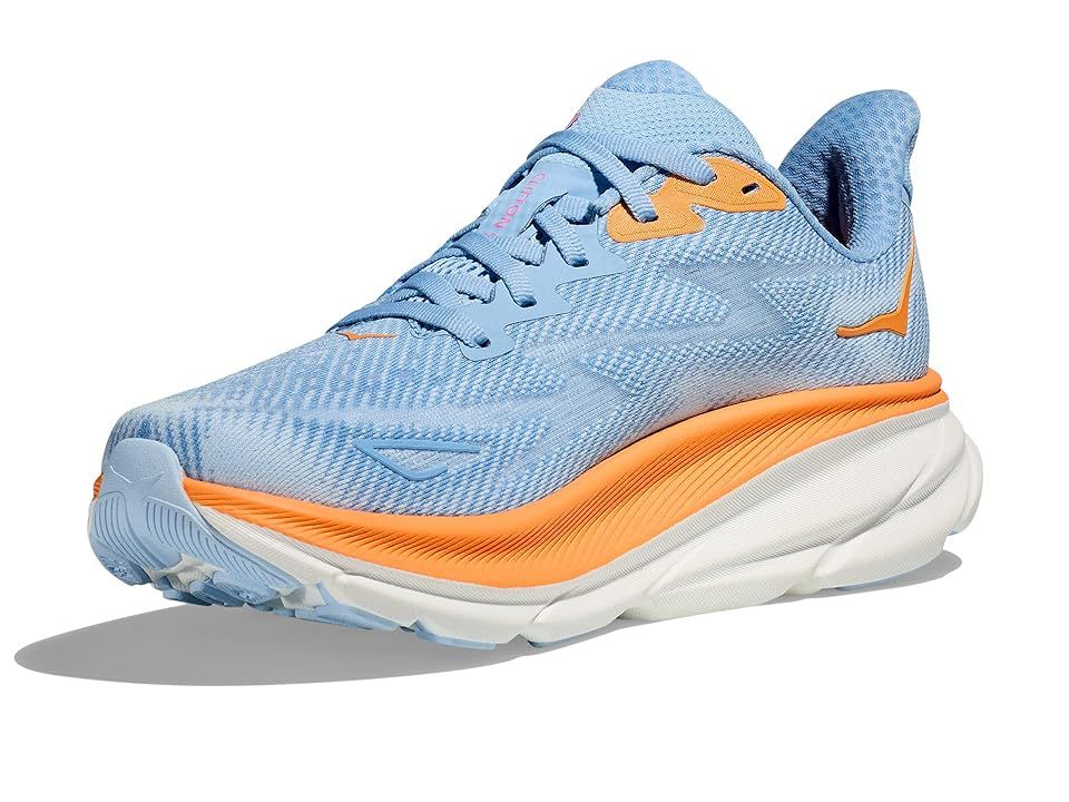 Hoka Clifton 9 (Airy Blue/Ice Water) Women's Shoes | Zappos