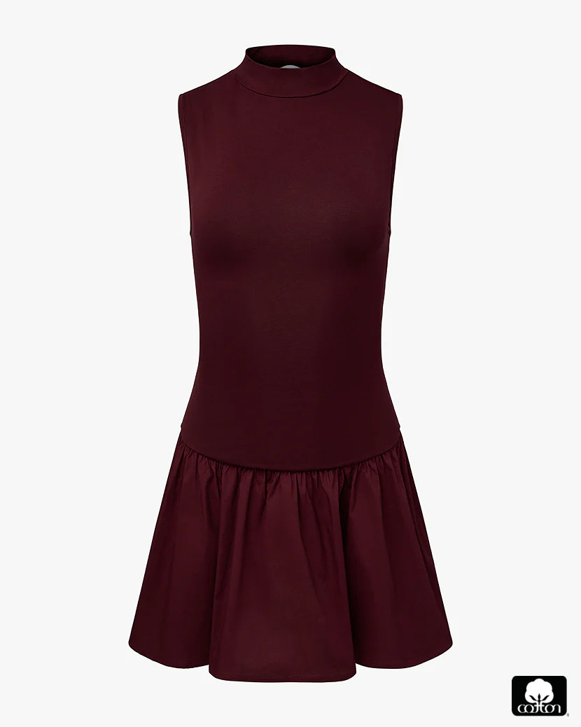 Mockneck Dress | We Wore What