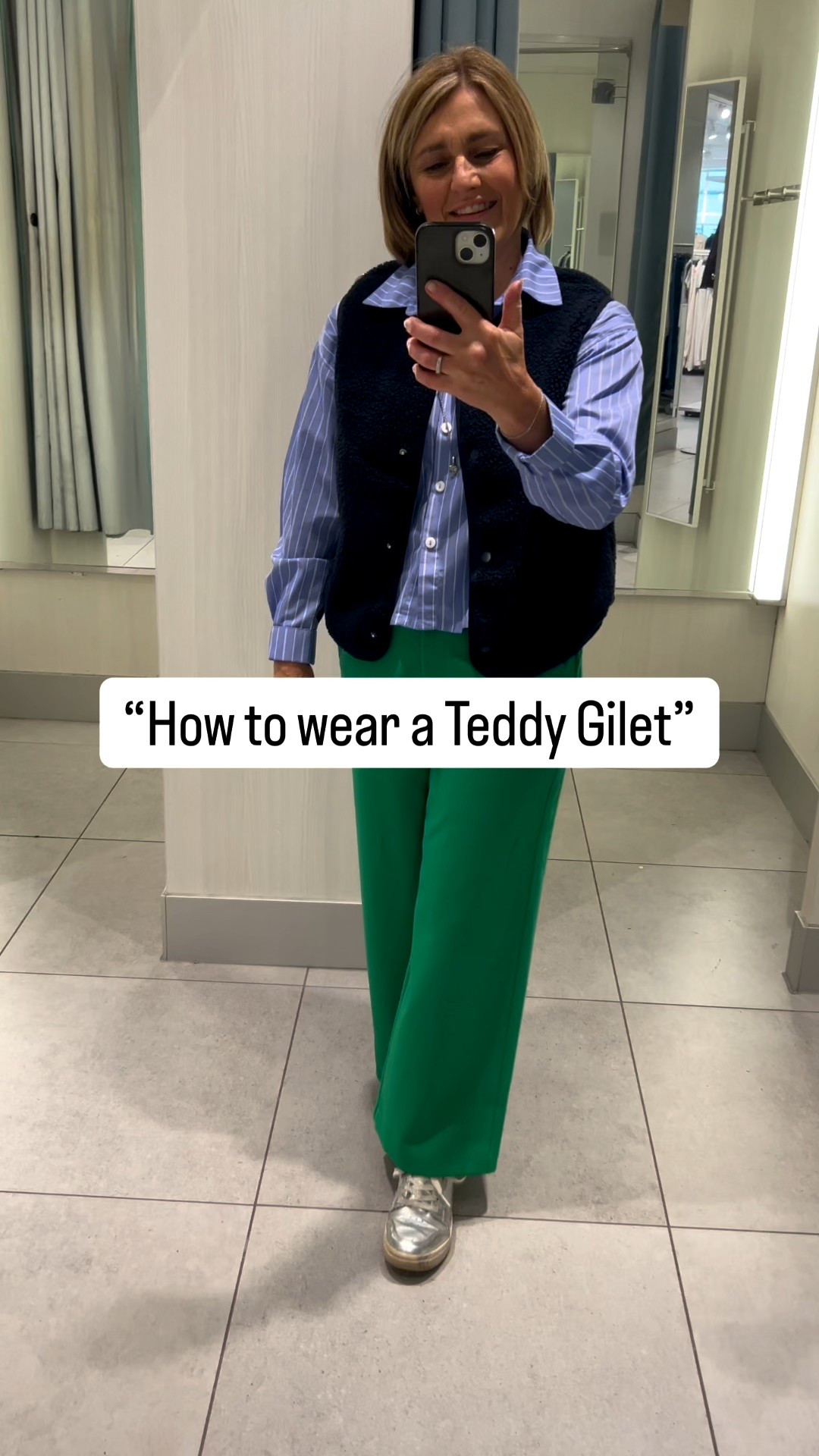 Think transitional layerer!

The Teddy gilet this season will be a great asset to your wardrobe at this time of the year, it’s not too bulky & the fabric gives your outfit so much texture.

3 outfit ideas;

✨ Jeans, white embroidered shirt, gilet & trainers

✨ Dress, gilet & cowboy boots

✨ Wide leg trousers, knit, gilet & ankle boots

Can you see what a benefit this garment will be to your wardrobe?

#LTKautumn #LTKstyletip #LTKuk