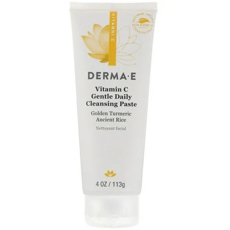 Derma E Vitamin C Gentle Daily Cleansing Paste - 4oz, Pack of 2 | Walmart (US)