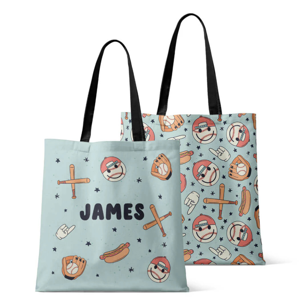 Personalized Tote Bags | Home Run | Caden Lane