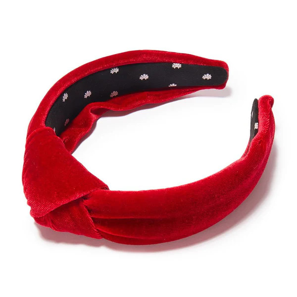 CHERRY RED VELVET HEADBAND | LELE SADOUGHI