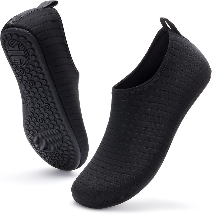 Water Shoes for Women Men Quick-Dry Aqua Socks Swim Beach Barefoot Yoga Exercise Wear Sport Acces... | Amazon (US)