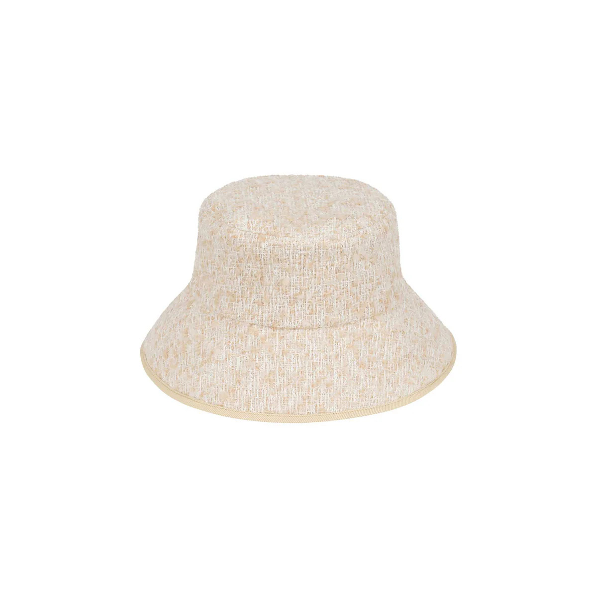 Vacay Bucket - Polyester Bucket Hat in Cream | Lack of Color US | Lack of Color US
