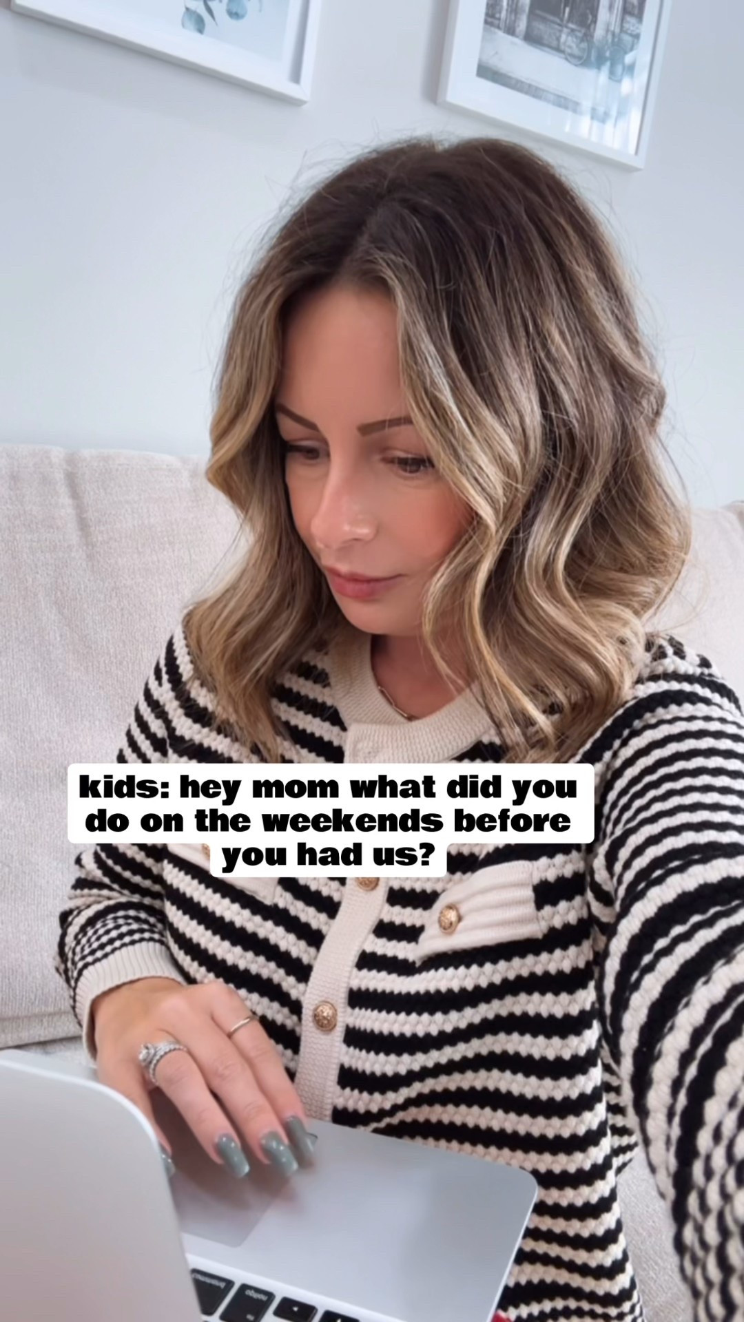 Before you? Just vibes, late nights, and zero responsibilities 😂🍹💃🏼 

#relatable #momhumor #parentlife #momlifeunfiltered 

#LTKHoliday #LTKSeasonal #LTKmomlife