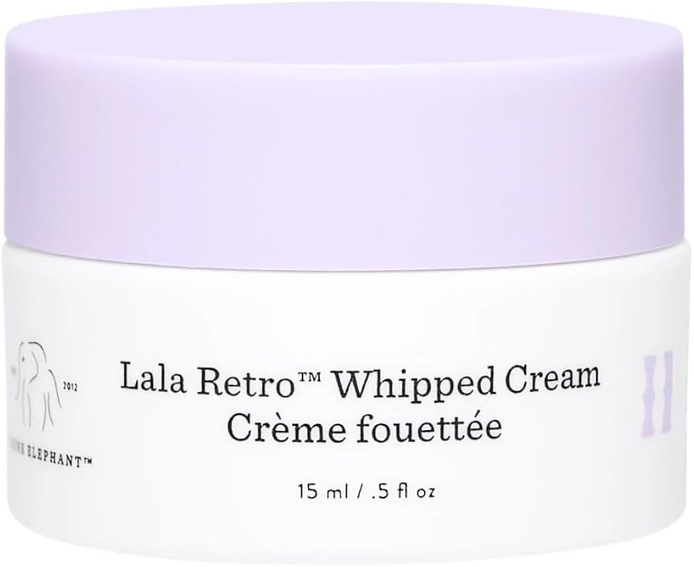 Drunk Elephant Lala Retro Whipped Cream - Ceramide Moisturizer - Clean Clinical Skincare - Cruelt... | Amazon (US)