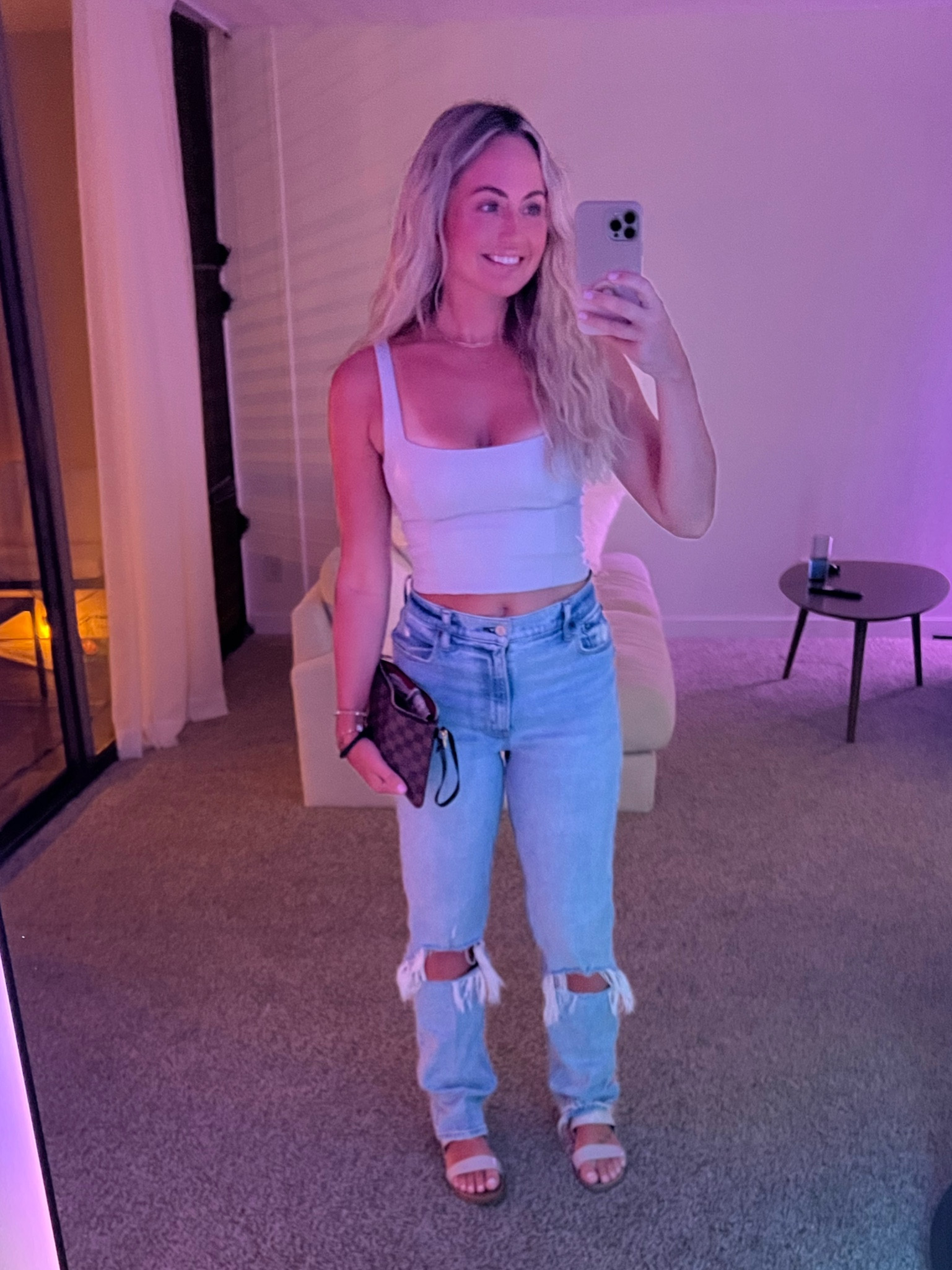 Faux leather tank top from dynamite size small! Zipper back, minimal stretch. 

#ltkit #ltku #dynamite #fauxleather #girlsnight #ltkvacation 

#LTKStyleTip #LTKSeasonal #LTKU