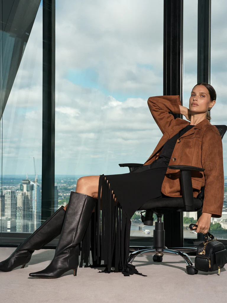 Laney Faux Suede Jacket | French Connection (UK)