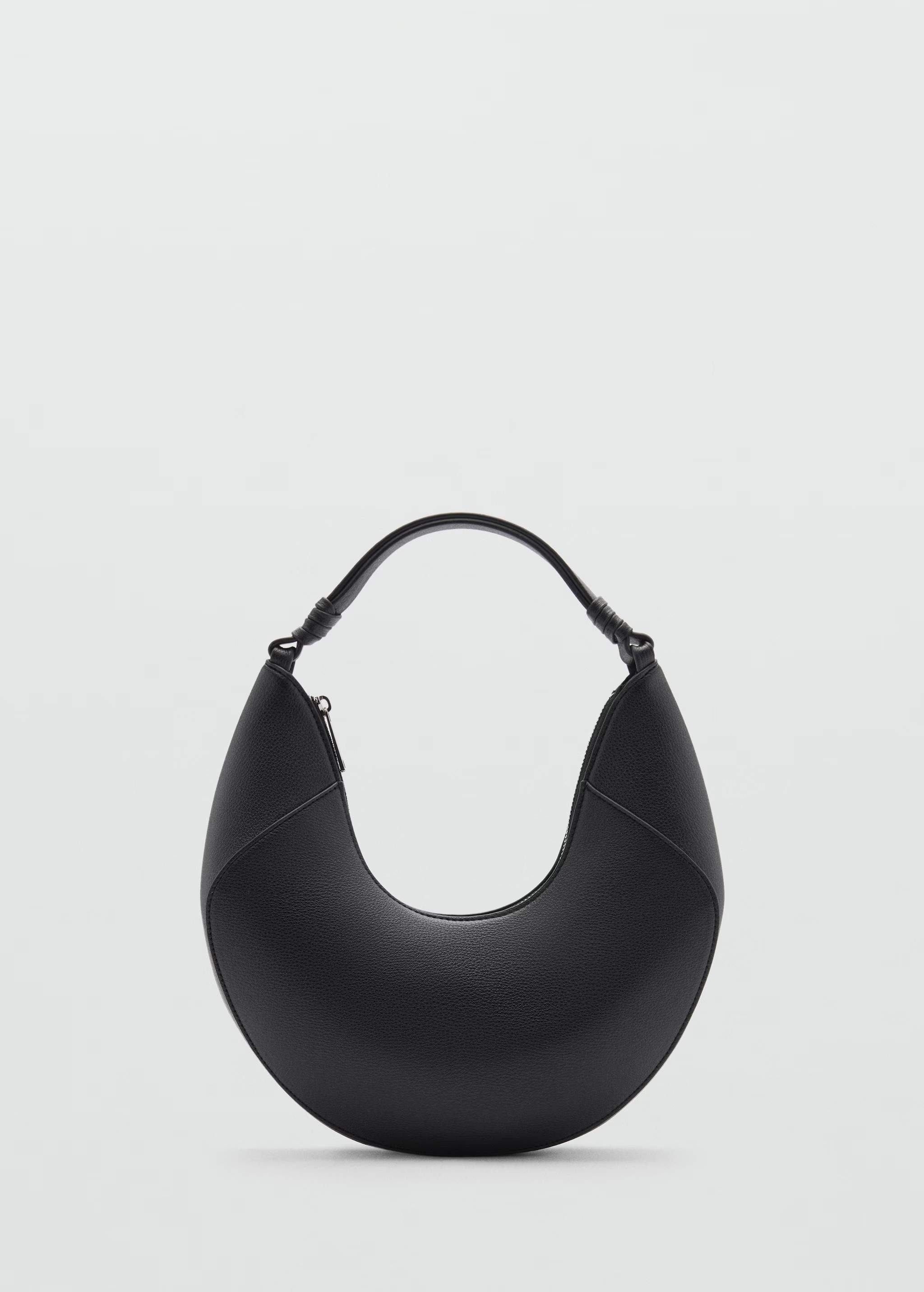 Leather-effect shoulder bag | MANGO (UK)