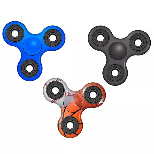 World Tech Toys Sports 3-pk. Fidget Spinners | Kohl's