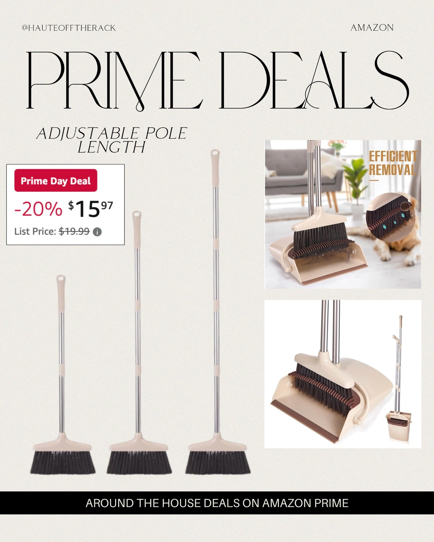 Shop home deals on @amazon for prime day!

 #homeessentials #adjustablebroom #primeday #amazonprime #amazon #dailydeal

#LTKSaleAlert #LTKHome