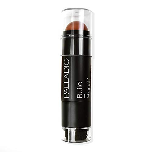 Palladio BUILD + BLEND Foundation Stick, Contour Stick for Face, Professional Makeup for Perfect Loo | Amazon (US)