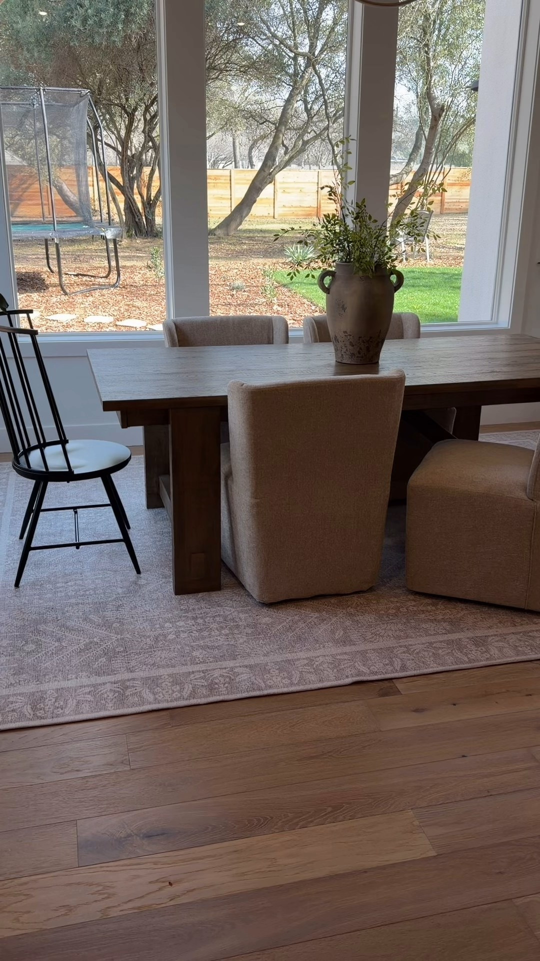 Amazon dining chairs with rolling wheels!! Recommended by @jaimebydesign sooooo good!!

#LTKHome