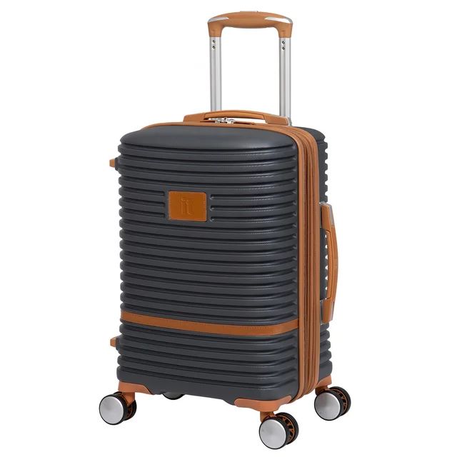 it luggage Replicating 21" Hardside Expandable Carry-on Spinner Luggage, Gray | Walmart (US)