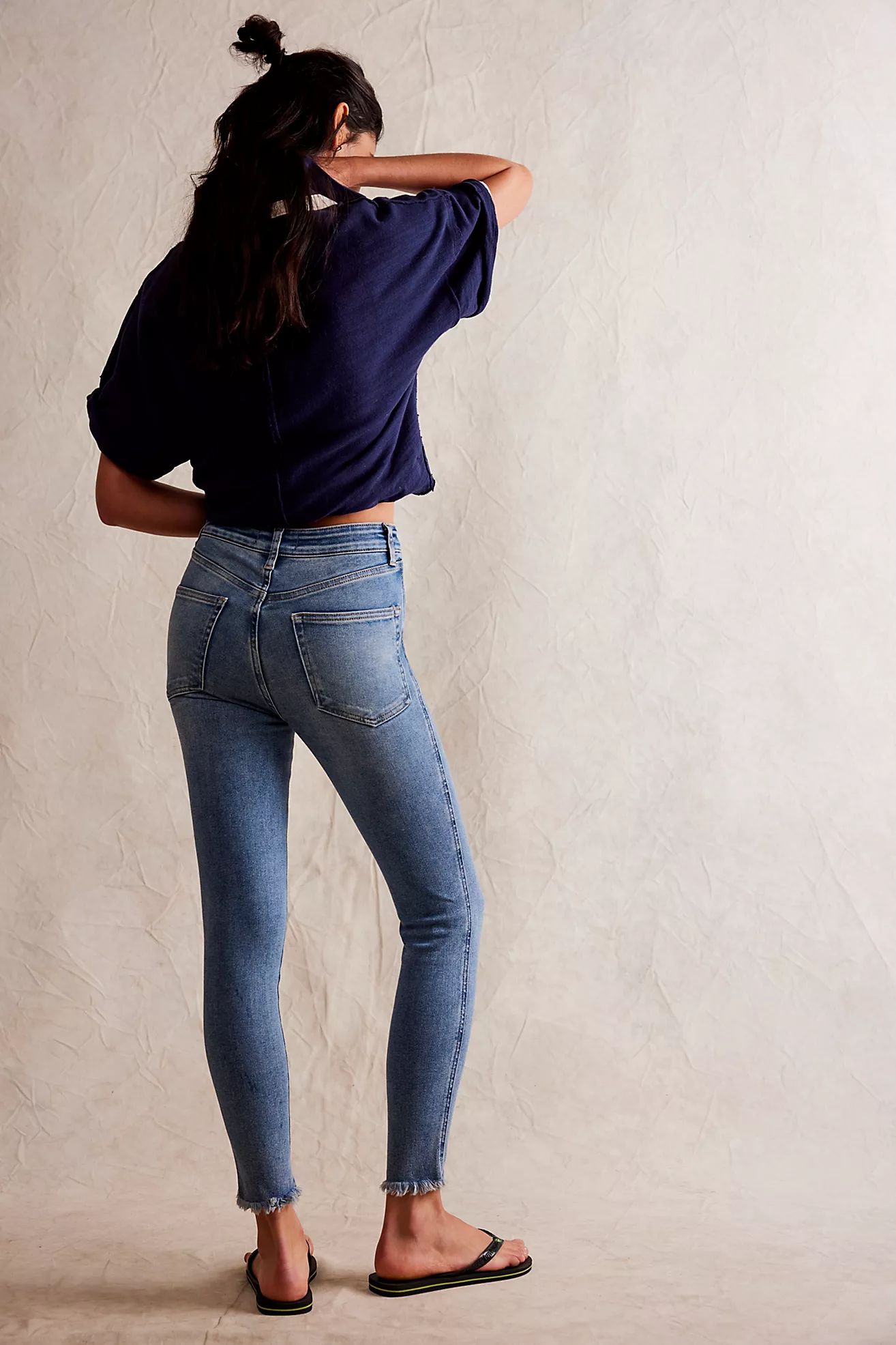 We The Free Raw High-Rise Jegging | Free People (Global - UK&FR Excluded)