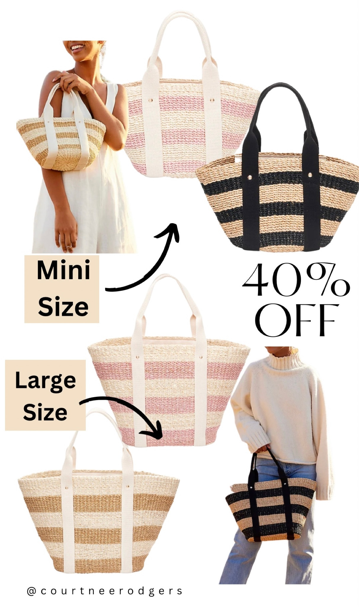 Clare V. Simple Crochet Tote curated on LTK