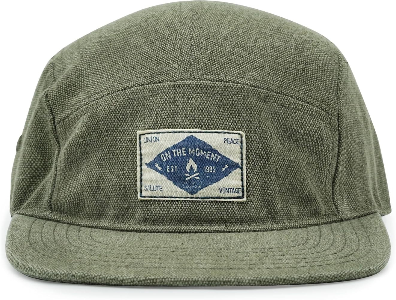 Croogo 5 Panel Hat Flat Brim Baseball Cap Snapback Hats for Men Vintage Trucker Dad Hat Hip Hop S... | Amazon (US)